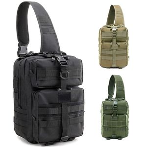 Oudoor Sports Tactical Molle Chest Bag Pack Рюкзак Ранец Штурмовой боевой камуфляж Versipack NO11-112