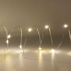 Luzes de fadas 30led 50LED Fio de cobre Twinkle Firefly Light Battery Powerd para quarto festa de Natal casamento Decoração de peça y201020