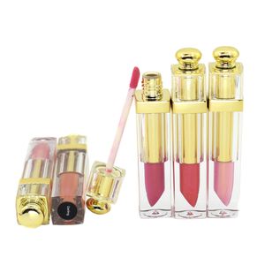 Lip Gloss Kupujący Prywatny Labe Full Nourishing Lips Plumper Rosy Bronze Bardzo darmowe Glosy dla wegańskiego Cruetly Fuller-Looking Matte Lipstick Długotrwały