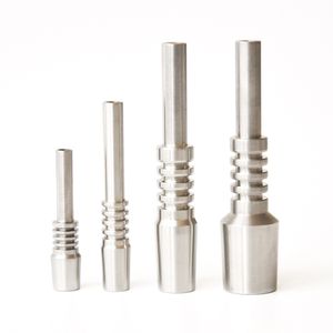 10mm 14mm 18mm Stainless Steel Tips for Nectar Collector smoke accessory Kit carb cap smoke pipe quartz tip FEDEX /DHL free