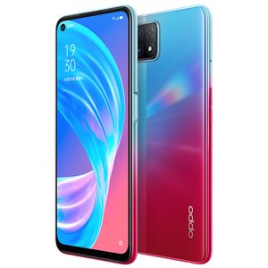 Original OPPO A72 5G Telefone Móvel 6GB RAM 128GB ROM MTK 720 Octa Core Android 6.5 polegadas Tela cheia 16.0mp 4040mAh digitais ID de impressão digital