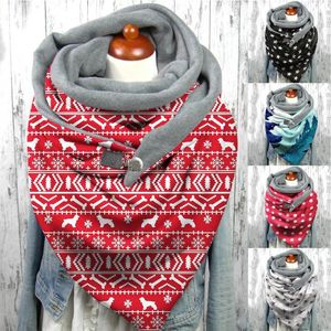 Luxus Frauen Schals Schals Für Winter Gedruckt Taste Weiche Wrap Casual Warme Schals Schals Bufanda Para Mujer Frauen Winter Schal