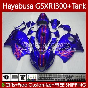 1300CC Hayabusa для Suzuki GSX-R1300 GSXR-1300 GSXR 1300 CC 74NO.19 GSXR1300 1996 1997 1998 1999 2000 2001 GSX R1300 2002 2003 2004 2005 2005 2007 2007 Faking Glossy Blue