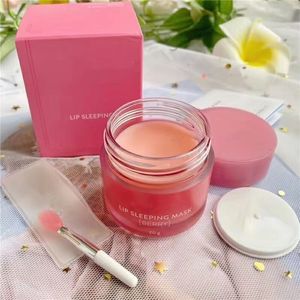 Läppvård Makeup LZ Special hudvård Läppar Sovmask Balsam Läppstift bär Fuktgivande Anti-Aging Anti-Wrinkle Lip Care 20g