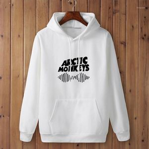 Women's Hoodies & Sweatshirts Autumn Winter ARCTIC MONKEYS Sound Wave Printed Fleece Long Sleeve Pullovers Female/male Hip Hop Skateboard Sw
