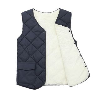 Gilet da uomo in pile casual Giacca autunno inverno scollo a V blu grigio monopetto in pile gilet senza maniche da uomo Veste Homme 201126