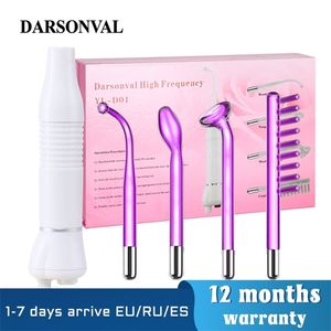DARSONVAL Apparatus High Frequency Machine Acne Tools Face Massager D'arsonval Skin Care Beauty Spa Darsonval For Hair 220216