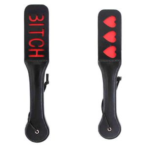 Nxy Sm Bondage Sex Toys Hand Shoot Spanking Slave Bitch Spank Paddle Beat Submissive Accessories Exotic Bd Fetish Whip Paddles 1223