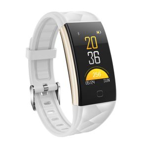 T20 Smart armband blodtryck Blood Oxygen Hjärtfrekvens Monitor Smart Watch Fitness Tracker Vattentät Smart Armbandsur för iPhone Android