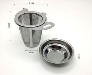 Infusore in metallo per tè Filtro per foglie in acciaio inox Filtro per foglie con coperchio Nuovi accessori per la cucina Infusori per tè SN2037