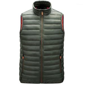 Abbigliamento di marca Gilet Gilet da uomo Giacca invernale calda senza maniche Maschile Autunno Gilet casual Taglia grande Veste Homme Abbigliamento sportivo Capispalla1