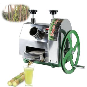 250A Macchina per il succo di canna da zucchero Manuale in acciaio inossidabile di vendita calda Macchine per il succo di canna piccola Spremiagrumi commerciale 50 kg / ora 1 pz