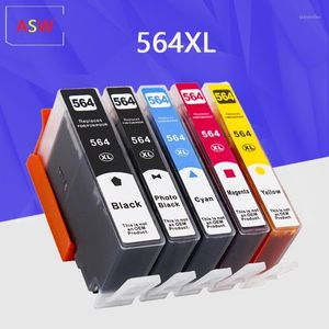 Wkłady atramentowe 5PK 564XL kompatybilny zamiennik wkładu do 564 XL Posmart B8550 C6380 B11 6510 4610 4620 3520 5510 5520 Printer1