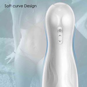 NXY Sex Masturbators Interactive Automatic Male Hands Free Waterproof Vagina Masturbation Sextoy Masturbatore Men Electric 220127