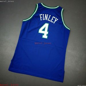 Özel Dikişli Michael Finley Vintage Şampiyonu 96 97 Jersey XS-6XL Erkek Gerileme Basketbol Formaları Ucuz Erkek Kadın Gençlik