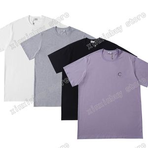 Wholesale gray tees for sale - Group buy 22ss Men Women Designers T Shirts tee letters Embroidery short sleeve Man Crew Neck paris Fashion Streetwear black white gray purple S XL