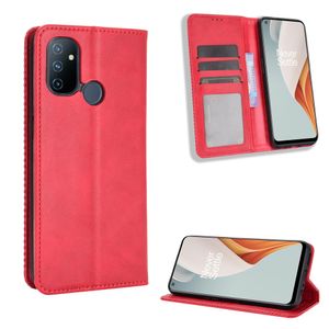 OnePlus Nord N10 5G için Flip Case Manyetik Kitap Standı Kart Koruyucu Silikon OnePlus Nord N100 7 T 8 T Cüzdan PU Deri Telefon Kapak