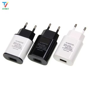 Ładowarka 5 V 2a EU / US Plug Adapter Wall Mobile Telefon Ładowarka Przenośna Opłata za Samsung Xiaomi Tablet 300 sztuk / partia