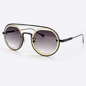 Yuvarlak Alaşım Tonları Güneş Kadınlar Moda Vintage 2022 Gözlük Tasarım UV400 Koruma Gafas de Sol Hombre