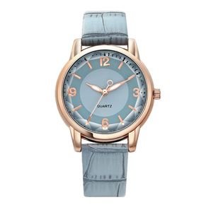 Mode Kvinnor Klockor Lyxig Tjej Casual Armbandsur Leather Band Crystal Rhombus Double Color Ring Ladies Quartz Watch