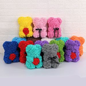 25 cm dia dos namorados presente pe rosa urso segurando coração brinquedos recheados cheios de amor romântico ursos ursos boneca girl girl girl