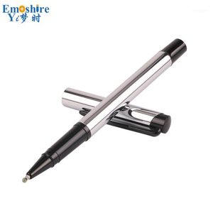 Ballpoint Pens Manufacturers Wholesale Metal Bright Silver Gel Orb Advertising Gifts Signature Pen Custom P6971