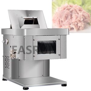 Wysłany fedex Express 220 V QX Meat Maszyna Cutter Electric 1100 W Krajalnica do mięsa