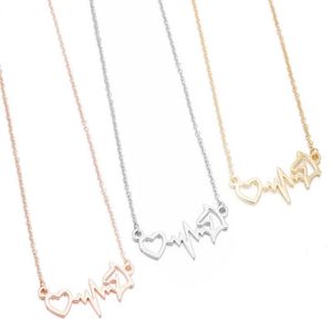 women heat necklaces couple cute pendants stainless steel woman accessories fashion Steel necklaces jewelry chains on the neck
