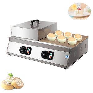 Hot Selling High Quality Double Souffle Baking Machine Snack Bar Equipment Pannkaka Machine Fluffy Souffle Pannkaka maskin