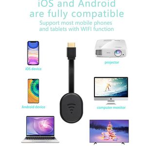 E38 WiFi Display Receiver Wireless Projectors 1080P HD Display Dongle Mirascreen Screen Projector for YouTube Android iOS Linux Home a48