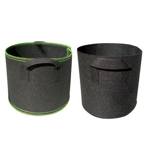 Premiumserie 1-30 gallon växt odlar väskor tung container 300 g förtjockad nonwoven tyg växtkrukor 5 gallon planterare med handtag