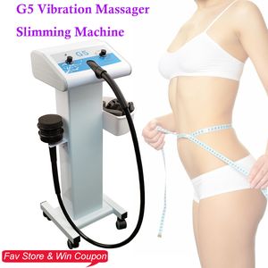 G5 massageador vibrador elétrico massagem corporal máquina de vibração de emagrecimento para uso doméstico com 5 cabeças dhl frete grátis