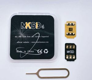 Wholesale Unlocking Card 5G MKSD4 Turbo Rsim IOS15.X 3M Adhesive glue Unlock Sim iPhone Auto Pop-up for iP6,7,8,X,11,12,13 GEVEY