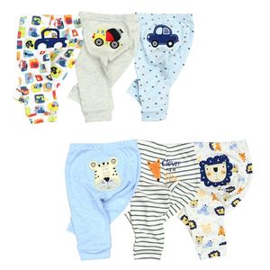 Großhandel 3//Lot Baby Hosen Baumwolle Herbst Leggings für jungen mädchen Mid Volle Länge Baby Hosen LJ201012