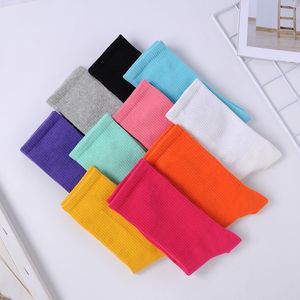 womens socks Fashion Women and Men High Quality Cotton Letter Breathable Sports Wholesale Multiple colors can be mixed Message designation