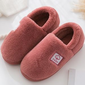 Furry per le donne Comode smorzamento Casa Donna morbide pantofole piatte Flock antiscivolo Scarpe femminili Y201026 GAI GAI GAI