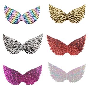 Boys Girls Rainbow Angel Wings Special Occasions Party Accessories Unicorn Wing For Princess Skirt Dress Clothing Accessories Birthday 20220302 H1