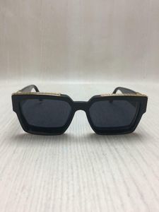 Óculos de espelho para 1.1 milionários óculos de sol masculino feminino quadro completo vintage design óculos de sol designer sol