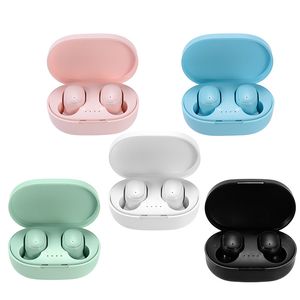 A6S Pro Wireless Bluetooth TWS Earphone Mini Earbuds With charging BOX noise canceling Macaron Sport Headset For smartphone Headphones