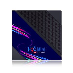 H96 Mini V8 Smart TV Box Android 10 2GB 16GB Unterstützung Tik Tok Media Player Set top 2,4G Wifi RK3228A Android TVBOX