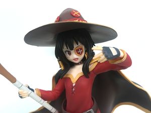 2021 Ny japansk anime figur kono Subarashii Sekai Ni Shukufuku o Megumin Action Figure Collectible Modell Leksaker för pojkar X0503