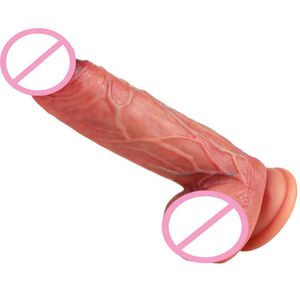 NXY Dildos Anal Toys Zhenjiba No 4 Female Masturbation Device Silica Gel Artificial Penis Adult Sex Products 0225