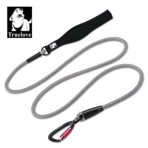 Truelove Dog Leash Reflective Material är vävt i det runda repet lämpligt för stora och medelstora hundar som klättrar LJ201111