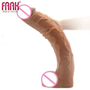 NXY Dildos Anal Toys 7 9cm Thick Simulated Penis Masturbation Stick Long False Big Anus Stuffed Adult Fun Products 0225