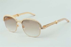 Wholesale top eyebrow for sale - Group buy Best selling top quality Stainless Steel temples ordinary lens sunglasses high end diamonds eyebrow frame A Size mm