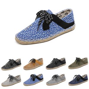 Män Kvinnor Casual Shoes Canvas Sneakers Stripe Black White Red Grey Mens Traners Jogging Walking Fifteen