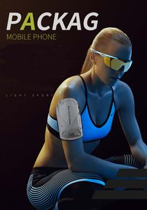 Cell Phone Pouches armband Running Arm Bag Reflective outdoor waterproof sports arm wrist bags by DHL