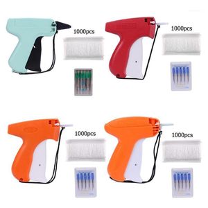 Clothes Label Gun Clothes Garment Price Label Tag Gun + 1000 Barbs + 5 Needles Marking DIY Apparel Tagging Guns Sewing Tools1