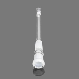 Cam Downstem Difüzör 14mm 18mm Erkek Kadın Ortak Camlar Aşağı Kök Adaptörü Silikon Bong Banger Yağ Burner Borusu Için