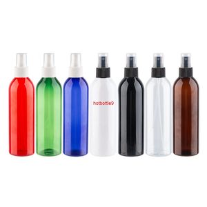 250 ml leere Sprühflasche Kosmetikverpackung Make-up-Behälter mit Nebelpumpe Parfümspender Großhandel 250 cc Roundpls-Bestellung